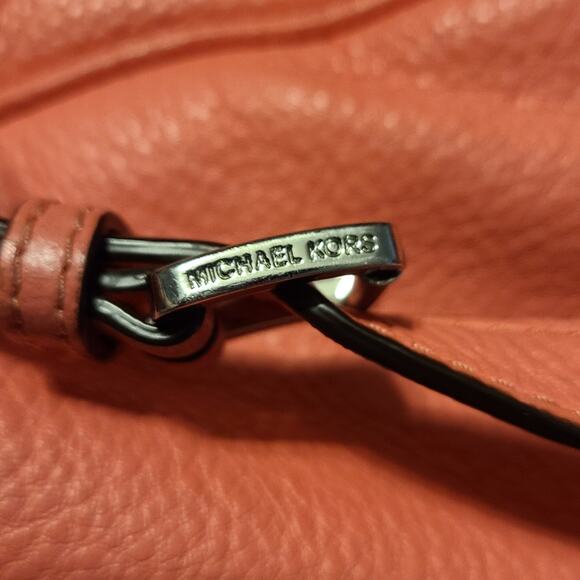 Michael Kors Rhea Studded Backpack Pink - Picture 6 of 15